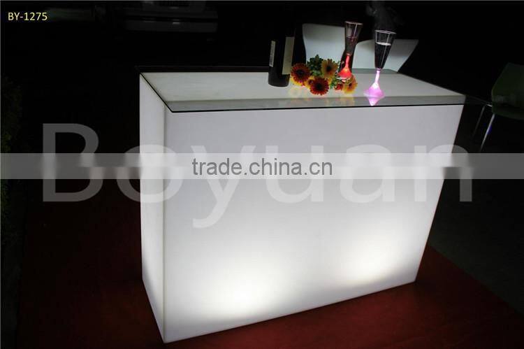 led hight table/led outdoor table/led rectangular table