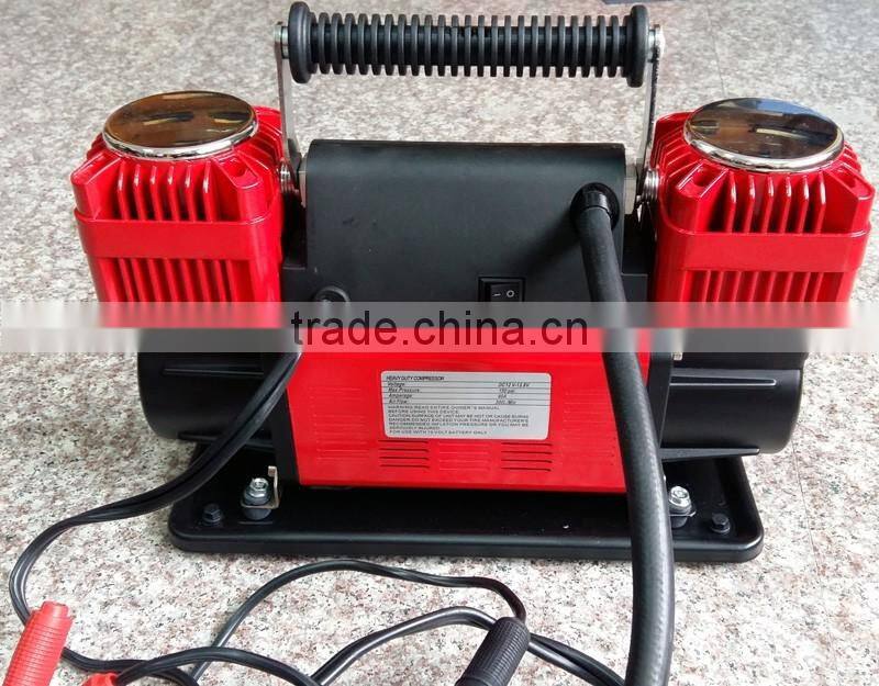 Heavy Duty 12v Car Tire Inflation Tools Air Pump Professional Truck Tyre Air Compressor Inflator