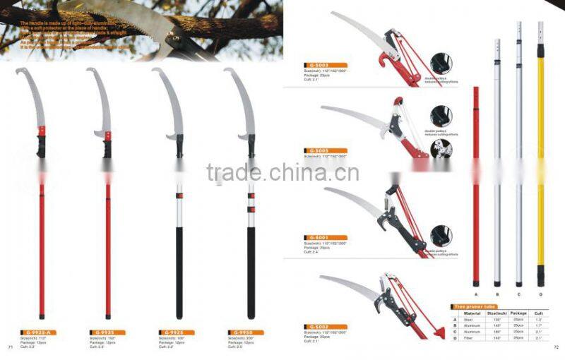 Multi-functional long handle garden saw