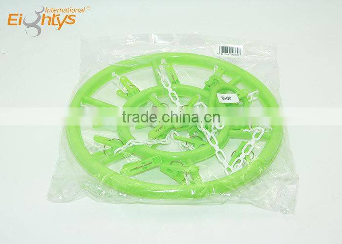 circle plastic hanging dress shape scarf hangers