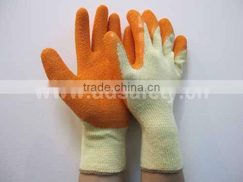 DDSAFETY 2017 Hot Selling Working Knitted Gloves 10 Gauge Cotton Gloves Costing Latex