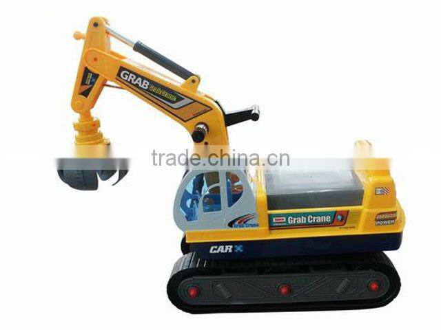 Child excavator toy ride on car kids car