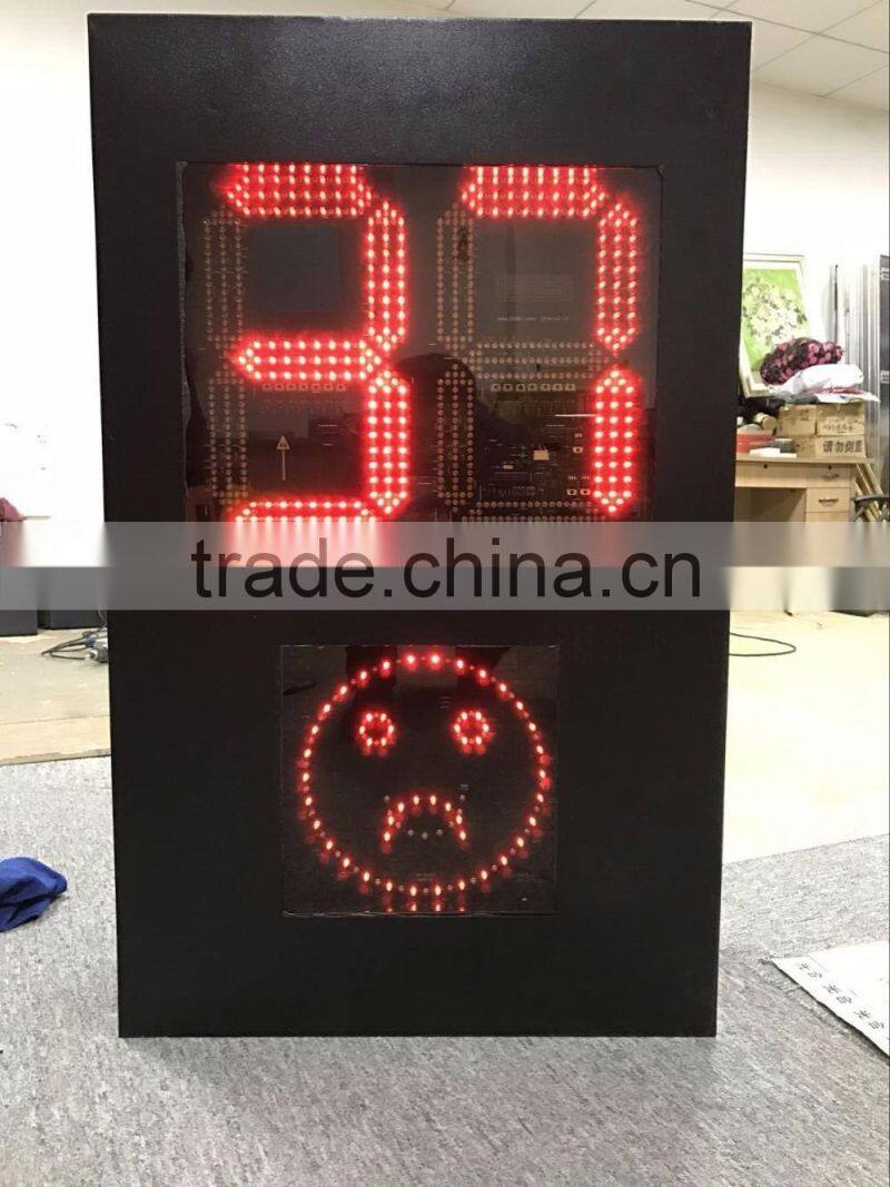 Speed Limit Road LED Sign Solar Power Speed Radar Sign