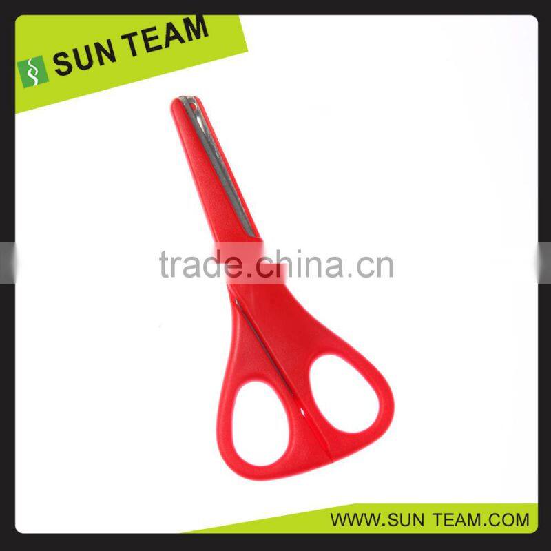 SC043 5-1/4" New design children safe paper cutting student scissors with ABS handle