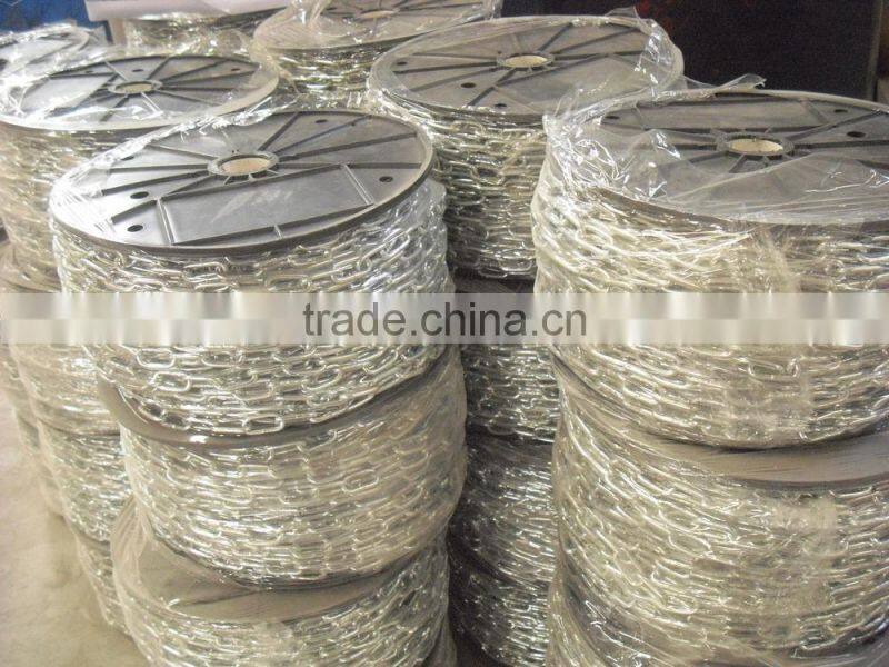 HIGH-TENSILE STEEL CHAIN ROUND LINK FOR TRANSMISSION G43