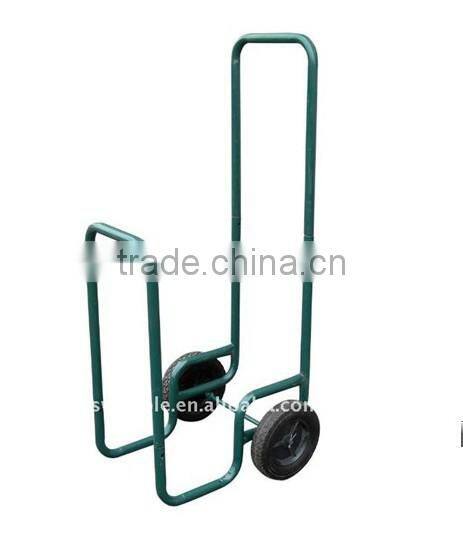 firewood carrier hand trolley/ log carrier hand trolley/ Log storage trolley