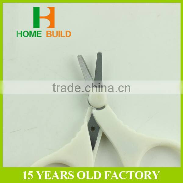 Factory price HB-S3100 CE qualified Plastic Cover Baby Nail Scissors