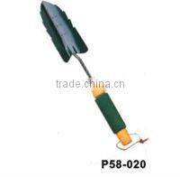 Cheap small iron garden shovel with hardwood handle for children