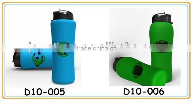 WORLDCUP promotional drinking inflatable silicone outdoor sports bottles