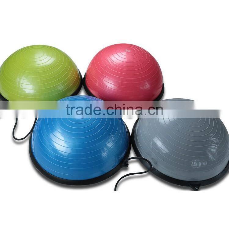 Wholesale ECO anti burst PVC gym Yoga half ball For Fitness