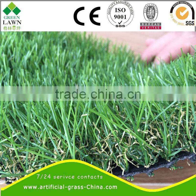 China manufacturing artificial grass for landscaping decoration