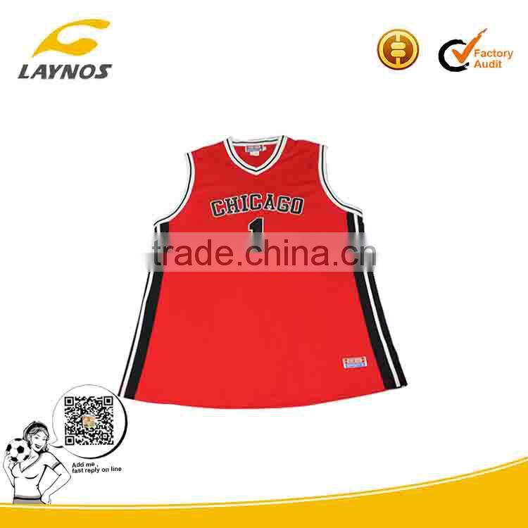 hot sale no logo basketball jersey uniform design