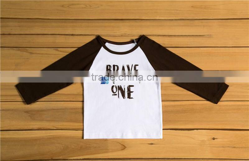 Wholesale baby velantines shirt kids wear holiday long sleeves cotton shirt baby fall clothes