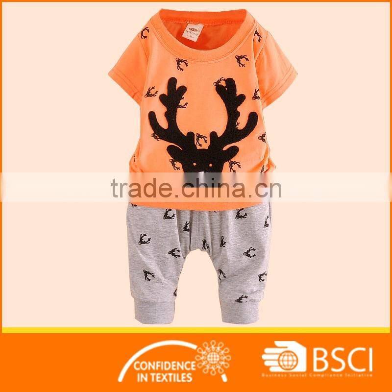 children summer clothes baby boy clothes set