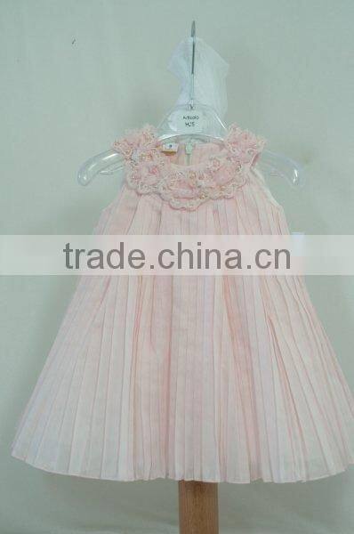 Elegant baby girls ruffle dress flower girls dress baby princess dress