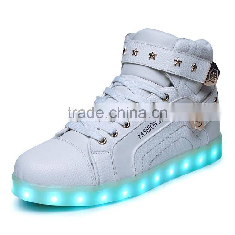 USB chargeable flashing shoes led shoes in india