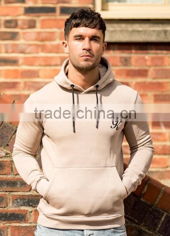 Tapered Men's Gym Hoodie 70% Cotton 30% Polyester Pullover Hoodie Jacket with Fleece Lining High Quality Tracksuit Tops OEM