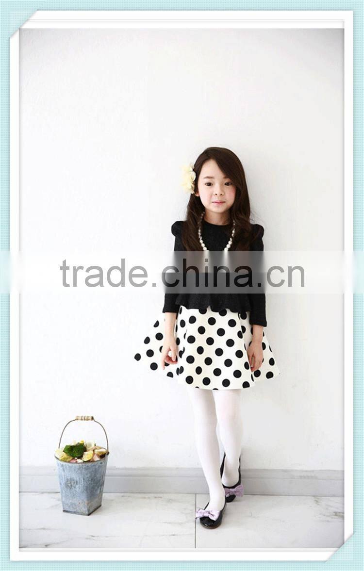 2014 new arrival baby girl birthday dress new item china baby girl dress polka dot tutu skirt