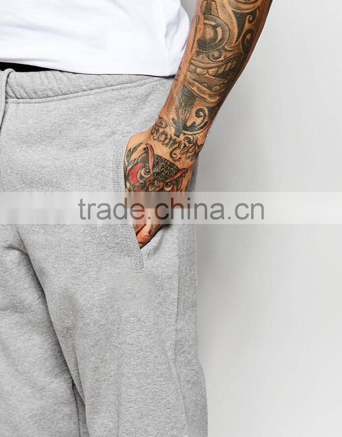 Classic grey thin french terry sports tapered fit xxxl joggers