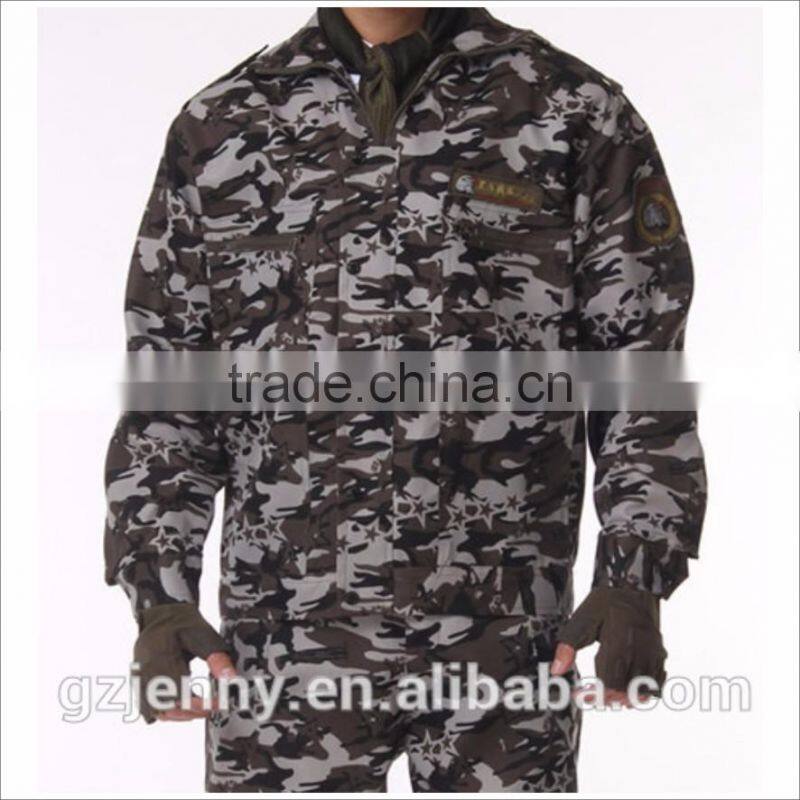 Wholesale High Quality Custom Olive Green Combat Army Pants Suit Military Uniform