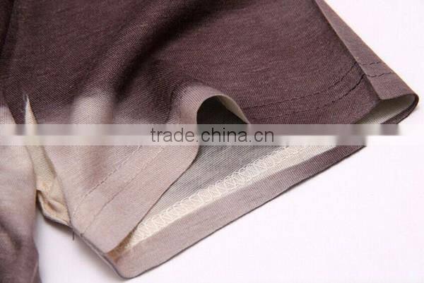 V Neck 3D Printed T-Shirt Men Brand Cotton Mens T Shirts Fashion 2016 Tops Teen Men's Clothing