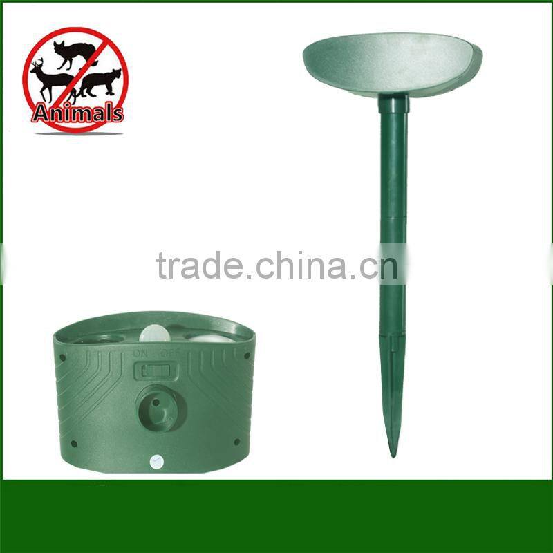 New Solar Power Ultrasonic Wave InfraRed Sensor Dog Pest Repeller Chaser Dual Animal Scarer solar panel Dog Repeller