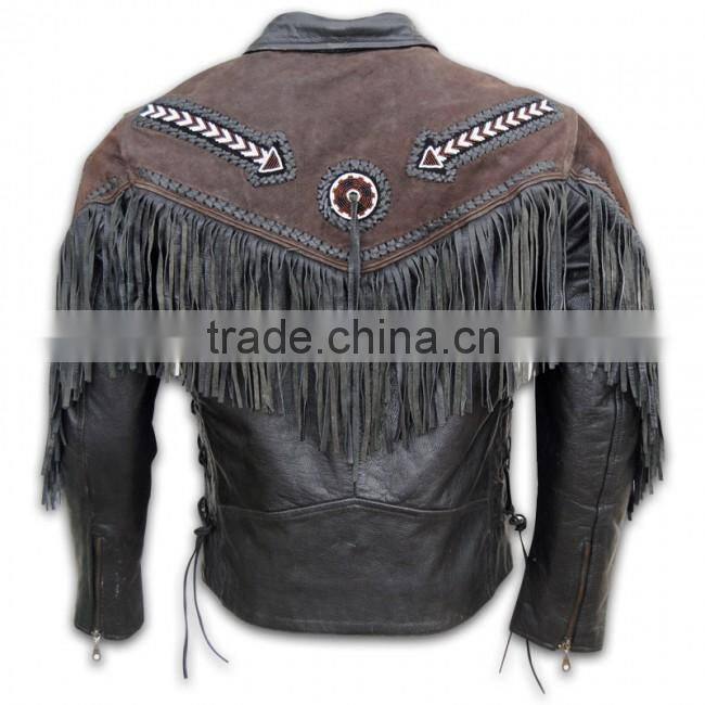 Leather motorbike Motorcycle Armour jacket