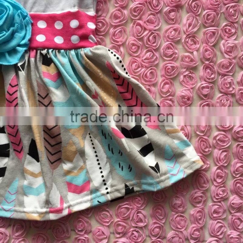 WY-018 baby girl summer dresses frock design party latest dresses online shopping