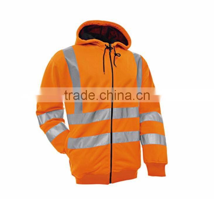 Hi viz jersey high visibility sweater with inside brushed
