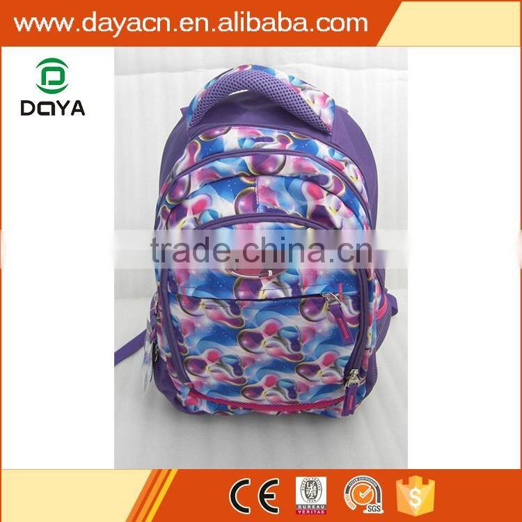 2017 latest fashionable children student school bag
