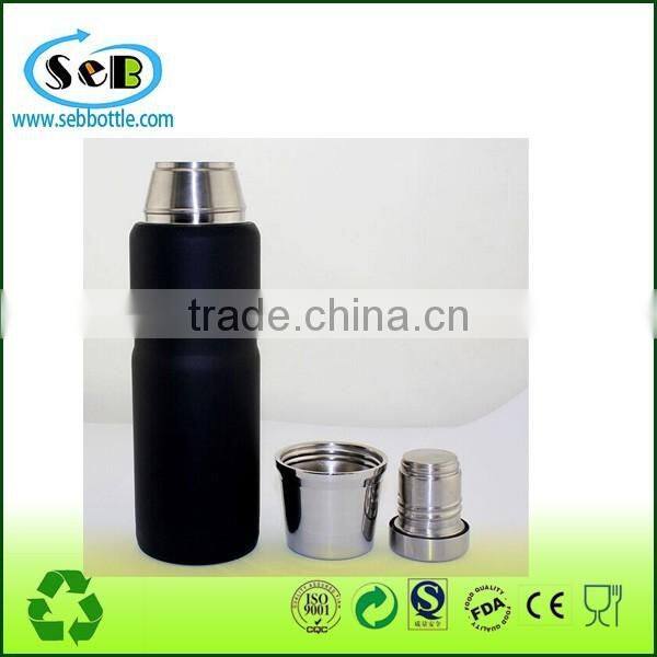 New Design Vacuum Flask double wall Stainless Steel Coffee Bottle Thermos 500 ml