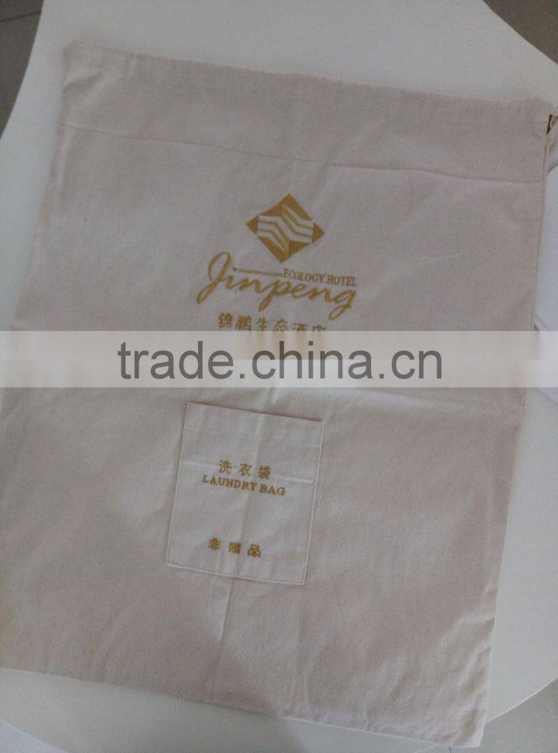 Hotel Using Laundry Washing bag With Embroidery