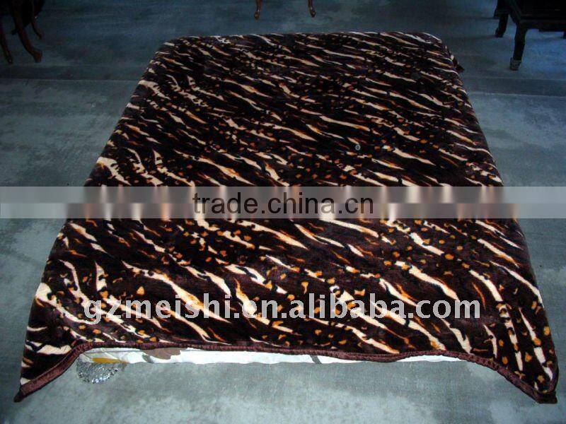 one&double layer mink blanket
