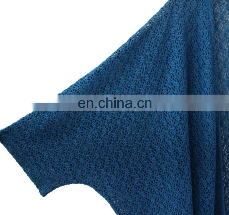 2016 hot sale bat sleeve cardigan for ladies
