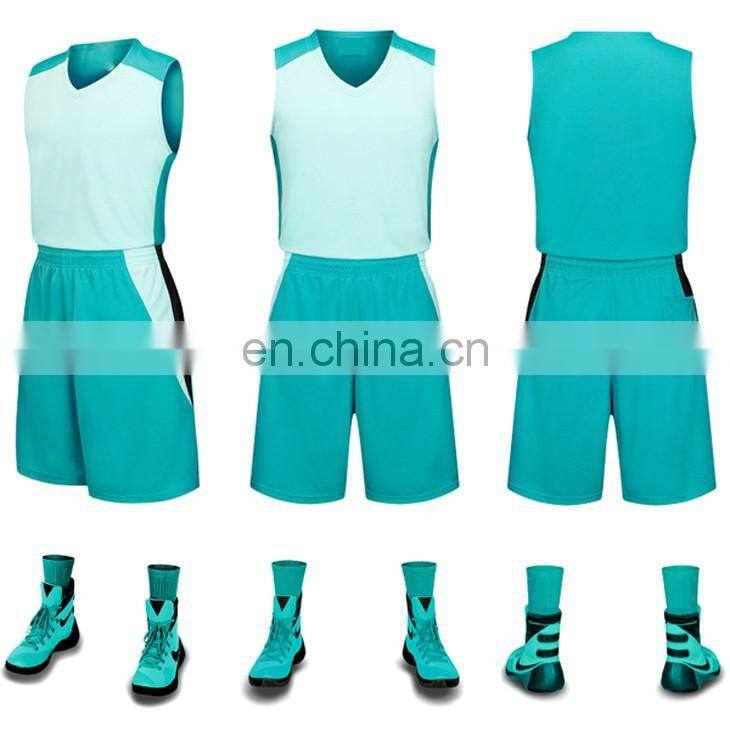 Yellow color mix black school men basketball jersey