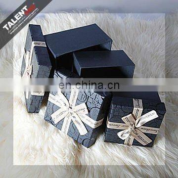 custom printed private brand name logo paper plastic gift box