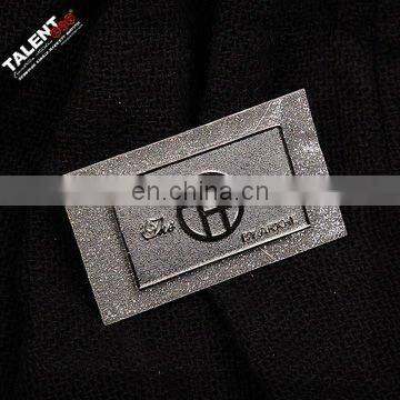 metal leather patch