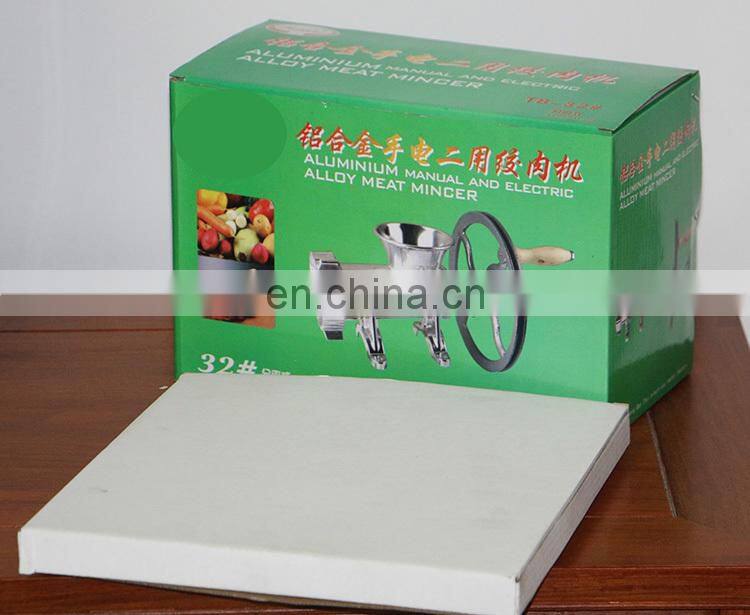 32 Aluminum Alloy Manual / Electric Meat Grinder Hand Kitchen Meat Grinder