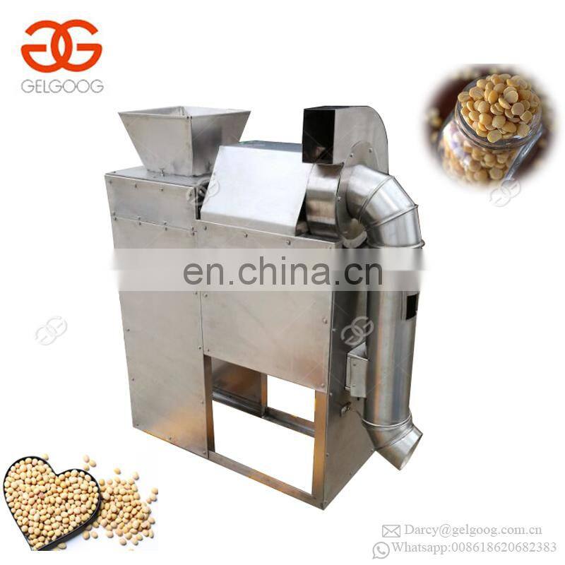 Pea Broad Fava Lentil Beans Skin Remover Removing Peeler Machinery Green Black Soybean Peeling Machine
