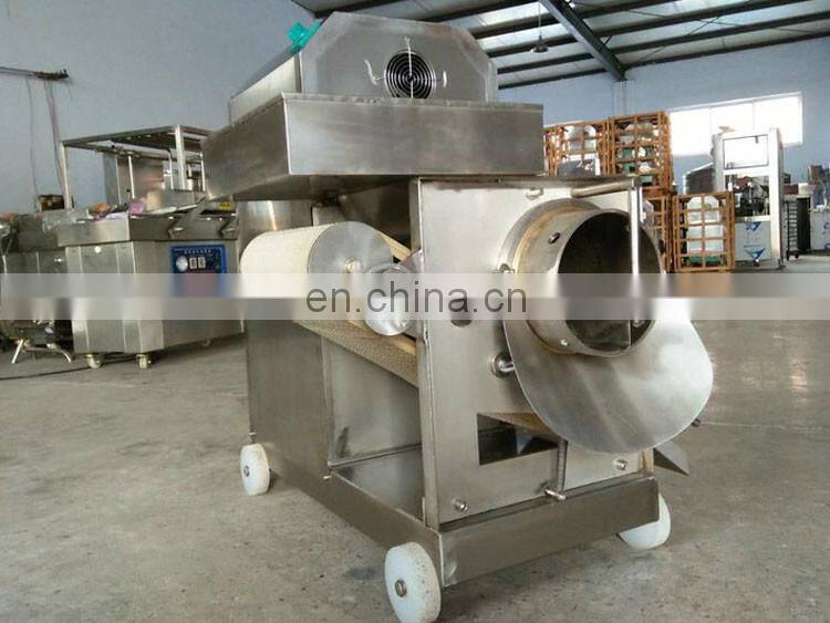 fish meat separating machine , fish bone removing / remover machine