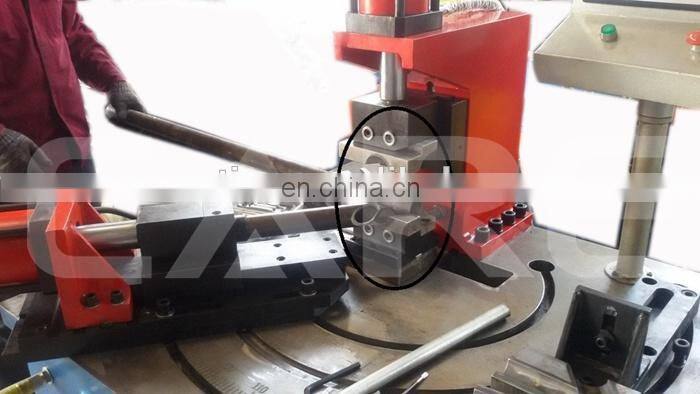 Automatic pipe end notching machine, pipe notchers for sale, metal pipe notching machine