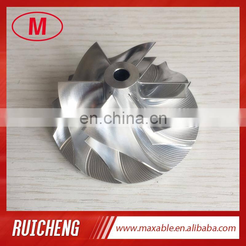 T04B 409179-0024 54.14/69.96mm 6+6 blades turbo billet/milling/aluminum 2618 compressor wheel for 409640-0001/409770-0001