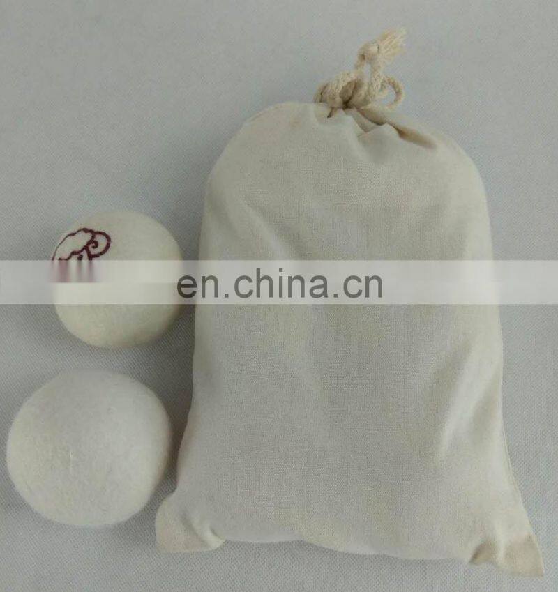 white color Brand new 6 pack wool dryer felt balls
