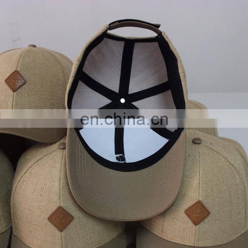 custom fashion cheap straw baseball caps wholesale
