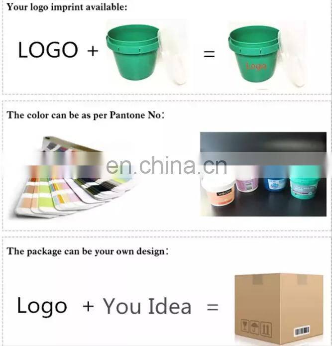 3.8 litres of food plastic drums for ice cream plastic drums food grade plastic drums