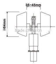 ANSI Grade 3 Adjustable Latch Deadbolt Lock