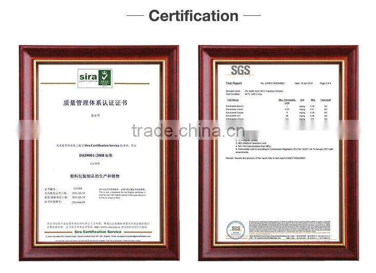 Aluminum foil pouch for snack coffee vacuum plastic food packaging bag