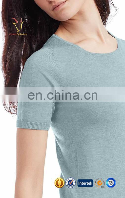 the New Fashion Cashmere T Shirt 100% Cashmere Crew Neck Jumper Sweater Women