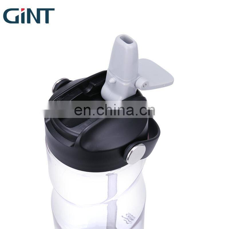 GINT 680ml Durable Summer Best Cold Customer Color Water Bottle with Straw