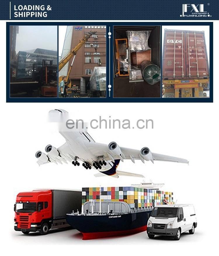 Horizontal monolayer sheet plastic extruders machine